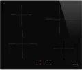 Produktbild: Smeg SI2641D Induktionskochfeld, 60 cm, Schwarze Glaskeramik, C-Schliff (60 cm, Elektrokochfeld) (SI2641D)