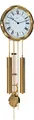 Produktbild: Hermle 60992-002214 Heimuhr mit Lyrapendel, Gold, Quarz