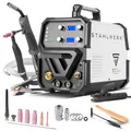 Produktbild: STAHLWERK Schweißgerät 3 in 1 Kombi MTM-200 ST - Inverter mit 200 A, WIG, MIG MAG, MMA, synergischer Drahtvorschub, 4-Rollen-Antrieb, HF-Zündung, Fülldraht geeignet, für Stahl & Dünnblech
