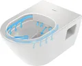 Produktbild: Duravit D-Neo Wand-WC, Tiefspüler, spülrandlos, Abgang waagerecht, 370x540x400mm, 2578092000