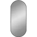 Produktbild: vidaXL Wandspiegel Schwarz 70x30 cm Oval 348205