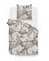 Produktbild: ZO HOME Bettwäsche Zo! Home Cotton Bettwäsche 155x220 Ruffina Blüten Rosen Blätter taupe, Baumwolle, 2 teilig
