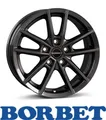 Produktbild: 4x Borbet W 6,5X16 5/114,30 ET50 Mistral Anthracite Glossy
