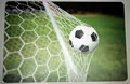Produktbild: Schreibtischunterlage Ball im Netz / Fußball im Tor 40x60 cm abwischbar 2. Wahl