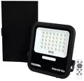 Produktbild: Kerbl SolarLED Elio, LED-Außenstrahler – inkl. externem Solarmodul (Abmessung 27 x 4,9 x 30,6 cm, Gewicht 0,22 kg, Schwarz, Kunststoff) 345696