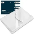 Produktbild: Matratzenschoner Matratzenauflage als Nässeschutz für Kinder o. Inkontinenz wasserdicht Gentle North, 100% wasserabweisend - wasserfest - allergikergeeignet - Eckbändern 100 cm x 200 cm