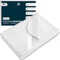 Produktbild: Matratzenschoner 100x200 cm wasserdicht - Matratzenauflage als Nässeschutz für Kinder oder bei Inkontinenz - Waschbarer Matratzenschutz mit 4 Eckgummis - Kein Knistern - Oeko-TEX 100 & Made in EU