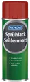 Produktbild: 400ml Renovo Sprühlack Seidenmatt Feuerrot RAL3000