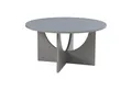 Produktbild: en.casa Couchtisch, »Rindal« rund 80 x 42 cm Hellgrau