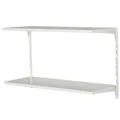 Produktbild: 11356-01000= Wand Regal Set OFFICE 2 weiß Raster 50 Bücherregal Element System