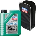 Produktbild: Liqui Moly 10W-30 Gartengeräteöl Motoröl 1L 4-T Benzin- & Dieselmotoren + Tasche