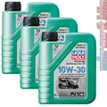 Produktbild: Liqui-Moly 10W-30 Gartengeräteöl Motoröl 3x 1L 4-Takt-Benzin- & Dieselmotoren