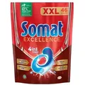 Produktbild: Spülmaschinentabs Somat Excellence 4 in 1 47 Stück Softpack brilliante Reinigungsleistung, All in one Caps