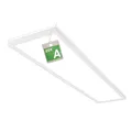 Produktbild: BRILONER - LED Deckenleuchte Effizienzklasse A, 98cm, ca. 50.000h Licht, 21W bei 4800lm, LED Panel flach, helle energiesparende Deckenlampe Wohnzimmer, Küchenlampe, Wohnzimmerlampe 98x20x3 cm, Weiß