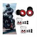 Produktbild: Motorrad Ohrstöpsel Gehörschutz Windgeräusche 4 Größen XS-S-M-L für Biker