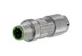Produktbild: 10 Stk. Metz Connect M12 Stecker MNF881A115 Rundsteckverbinder M12