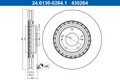 Produktbild: 2x Bremsscheibe ATE 24.0130-0264.1 für HYUNDAI i30 PDE PD PDEN FASTBACK