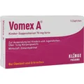 Produktbild: VOMEX A Kinder-Suppositorien 70 mg forte 5 St. PZN 11091649