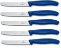 Produktbild: Victorinox Tafelmesser Tomatenmesser Tafelmesser Set 5-teilig Swiss Classic (Blau)