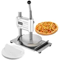 Produktbild: VEVOR Manuelle Pizzateigpresse Kommerzielle Pizza-Teigrolle 241,3mm Brotpresse