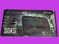 Produktbild: 🎮 Sharkoon Skiller SGK5 RGB Gaming Tastatur – QWERTZ (DE), USB, Beleuchtet