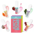 Produktbild: Juicy Bomb Lippenpflege, vegan, glutenfrei, acetonfrei, 5er Set