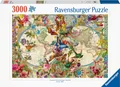 Produktbild: Weltkarte mit Schmetterlingen Ravensburger 17117
