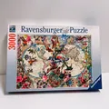Produktbild: Ravensburger - 3000 Teile Puzzle - Weltkarte mit Schmetterlingen - 171170 - GUT