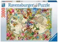 Produktbild: 4005556171170 Puzzle 3000 elementów Flora i Fauna. Mapa Świata Ravensburger
