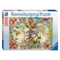 Produktbild: Plora und Fauna World Map, 3000st.