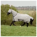 Produktbild: Bucas Pferde-Fliegendecke Bucas Freedom Fly Sheet Full Neck - Silver 165 cm