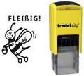 Produktbild: trodat Motivationsstempel Edy 'Biene', gelb