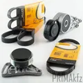 Produktbild: 3x CONTI Keilrippenriemensatz + Riemenspanner für Audi A4 B5 A6 VW Passat 3B