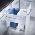 Produktbild: Hailo 3270461 LAUNDRY CARRIER Auszug mit 2 Wäschekörbe 2 x 33 l Wäschekorbauszug