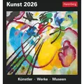 Produktbild: Harenberg Abreißkalender 2105300, Kunst, Jahr 2026, 1 Tag auf 1 Seite, Rückseiten bedruckt, 15 x 17 cm