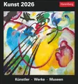 Produktbild: Kunst Tagesabreißkalender 2026 - Kulturkalender - Künstler, Werke, Museen Regina