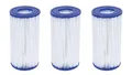 Produktbild: Bestway Ersatzfilter 3er Set Bestway Filterkartusche Gr. III Pumpenfilter