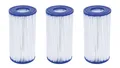 Produktbild: 3er Set Bestway Filterkartusche Gr. III Pumpenfilter Poolfilter Filterpatrone