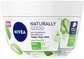 Produktbild: NIVEA NATURALLY GOOD 3-in-1 Mehrzweck-Feuchtigkeitscreme (1 x 200 ml), Tagescreme, angereichert mit Bio Aloe Vera, Körperpflege, Gesicht und Hände 24h Feuchtigkeit