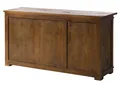 Produktbild: MASSIVMOEBEL24 Sideboard Mango 150x45x80 braun lackiert RAILWAY #400
