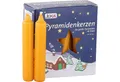 Produktbild: Ebersbacher Kerzenfabrik Weihnachtspyramide Hochwertige Pyramidenkerzen honigfarben - 1,7cm Durchmesser von JEKA E