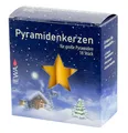 Produktbild: EWA 18er Packung Pyramidenkerzen groß natur Ø 17,2mm 105 mm
