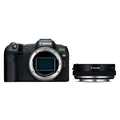 Produktbild: Canon EOS R8 GehÃ¤use + Objektivadapter EF-EOS R (mit Steuerungsring)