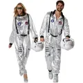 Produktbild: dressforfun Kostüm Unisexkostüm Astronaut, Silberner Overall für eine galaktische Optik. silberfarben M | M