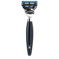 Produktbild: MÜHLE Nassrasierer - Kosmo Serie - kompatibel mit Gillette-Klingen - Edelharz schwarz
