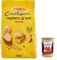 Produktbild: 3x Barilla Pasta Le Emiliane Cappelletti alla Carne 250 g+Polpa 400g
