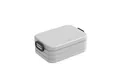 Produktbild: Mepal - Lunchbox Take a Break Midi - Brotdose To Go - Für 2 Sandwiches oder 4 Brotscheiben - Meal Prep Box - Essensbox mit Unterteilung - Spülmaschinenfest - 900 ml - Cool Grey