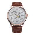 Produktbild: Orient Classic Bambino Sun & Moon Herren-Armbanduhr, automatisch, manuell, mechanisch, klassisch