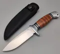 Produktbild: Böker Magnum Messer LEATHERNECK HUNTER Jagdmesser 440 Stahl Ledergriff 02MB726