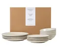 Produktbild: Broste Copenhagen 80019750 NORDIC VANILLA Tafelset mit großer Schale 12tlg